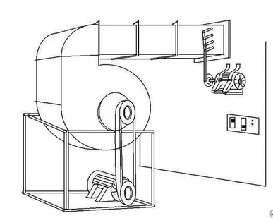 фото Тамбур-шлюз с подпором воздуха