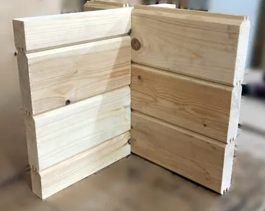 фото Минибрус профилированный (хвоя) 36х140х6000 (сорт АВ) //2