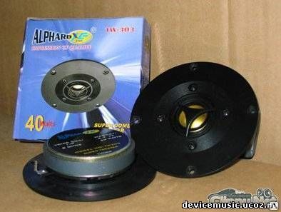 Фото №0 Динамики Alphard TW312 (твитер)
