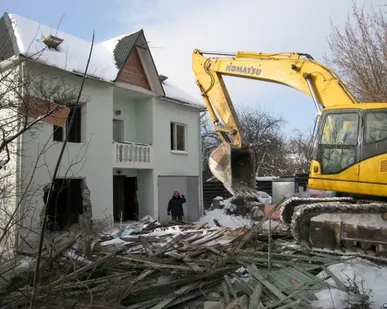 фото Демонтаж срубов