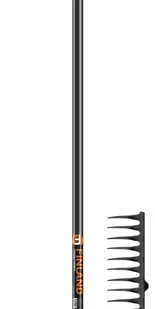 фото Грабли витые 14 зубцов с черным черенком, FINLAND