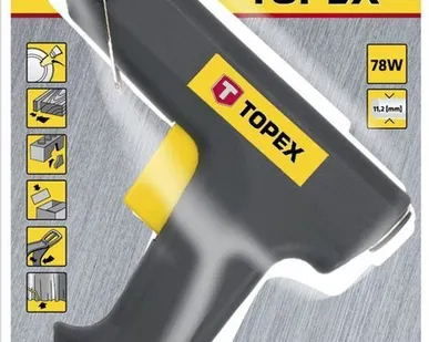 фото Пистолет клеевой электрический 78 Вт, стержень 11 мм TOPEX