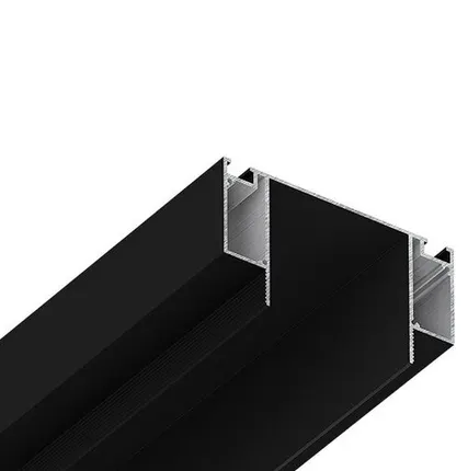 Фото №0 НЛ 50 – ниша для линейного освещения (пог.м.) - Черный
