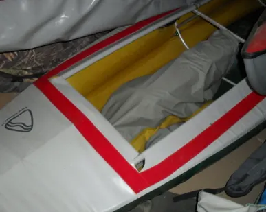 фото Байдарка каркасно-надувная Добрыня 2х местная