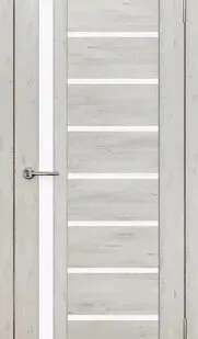 фото Дверь межкомнатная Вертикаль (Рада) стекло матовое, экошпон, Ель Альпийская 2000х700мм