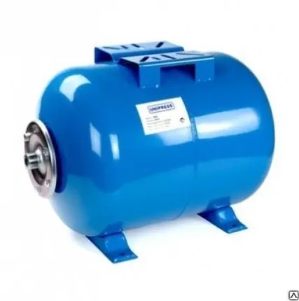 Фото №0 Гидроаккумулятор Unipump 50 л. горизонтальный