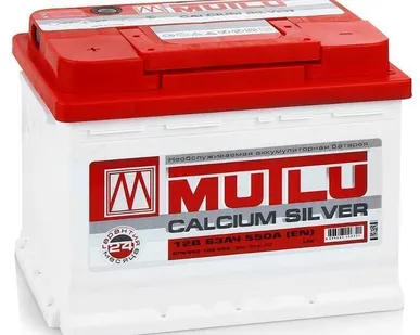 фото Аккумулятор MUTLU CALCIUM SILVER 55 A/ч обр. 242x175x190 EN 450