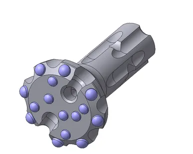 фото Коронка для пневмоударника П110Р-2,8 ; П110А-3,2; КНШ-110П.12.104