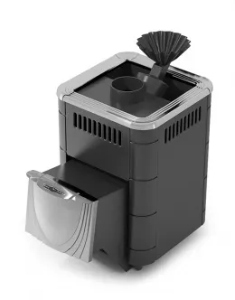 Фото №0 Банная печь ТМФ Гейзер Микра 2017 Carbon ДН ЗК антрацит