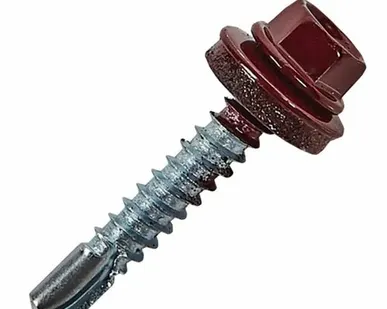 фото Саморезы кровельные с шайбой EPDM