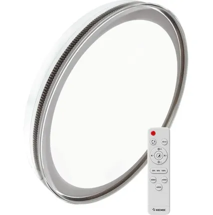 Фото №0 Светильник настенно-потолочный Космос PREMIUM LEGION 75Вт 230В 3000-6500K 6000Лм 485x85мм, белый