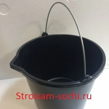 Фото №0 Ведро 12л. штукатурно-малярное с носиком