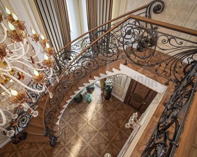 фото Кованые лестницы
