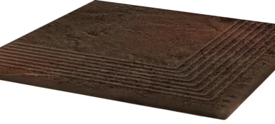 фото Ступень угловая Клинкер 30x30 SEMIR BROWN
