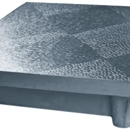 Фото №0 Плита поверочная чугунная 400х400 м/о (кл.1) с калибровкой