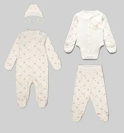 Фото №0 Комплект для девочек:Молочный:56