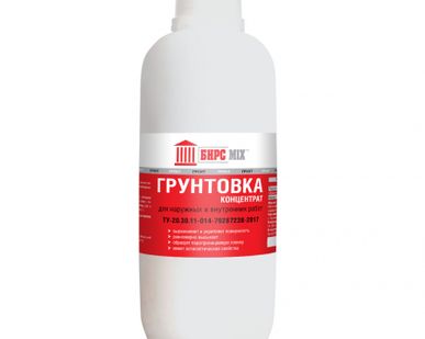 фото БИРСMIX КОНЦЕНТРАТ Грунтовка 1 л
