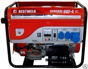 фото Бензиновый генератор GENERAL 6 GF-4