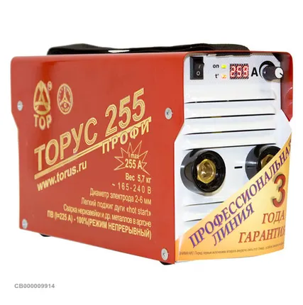 Фото №0 ТОРУС Сварочный инвертор ТОРУС-255 ПРОФИ