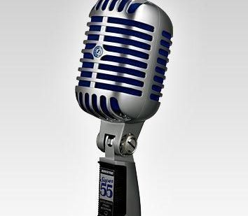фото SHURE Super 55, динамический суперкардиоидный вокальный микрофон