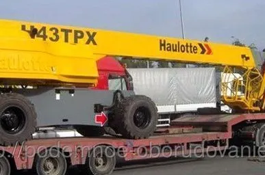 фото Аренда дизельного телескопического подъемника H 43 TPX