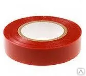 фото Изолента бытовая ПВХ 15мм*20м, КРАСНАЯ 1уп.-192шт.