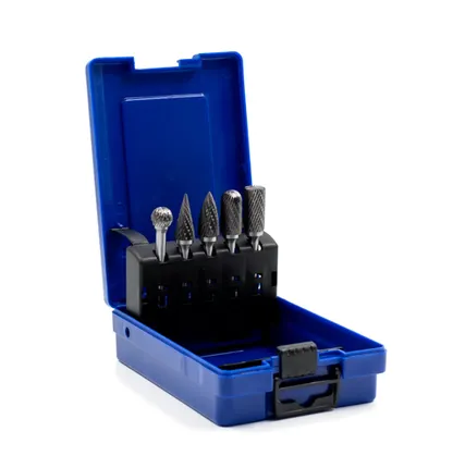 Фото №0 Набор борфрез твердосплавных Bohre, тип B,C,D,G,M, Ø 12 мм