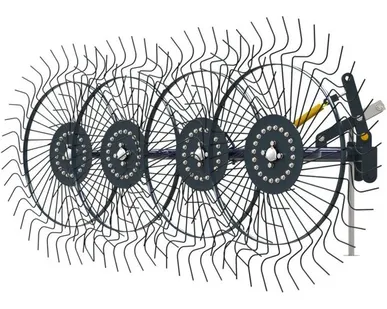 фото Грабли ворошилки СКАУТ PL-4600,PL-5600 для трактора (четыре, пять колес сгребания)