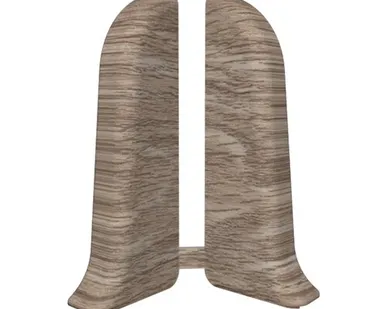 фото Заглушка для плинтуса левая, дуб мокко