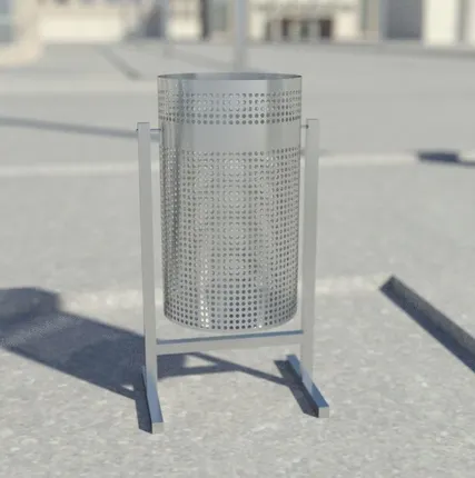 Фото №0 Урна уличная перфорированная