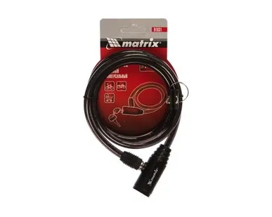 фото Замок тросовый универсальный 8х960 мм Matrix