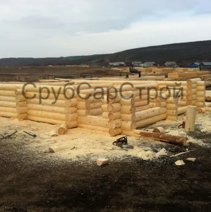 Фото №0 Сруб 3*4 м. (диаметр бревна 180 мм.)