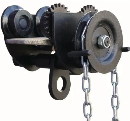Фото №0 Тележка для тали с цепным приводом GCL610 0,5т.Н=9м LB