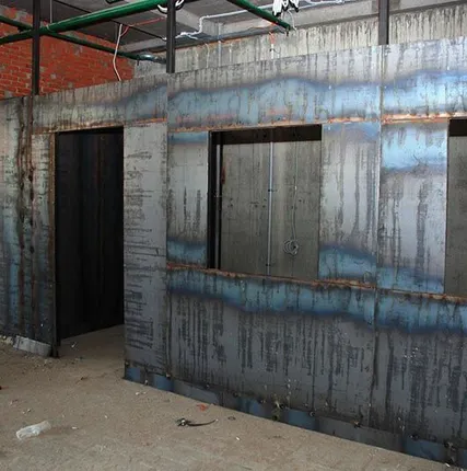 Фото №0 Панель пулестойкая глухая Кл.2 б/о цельно-сварная М2