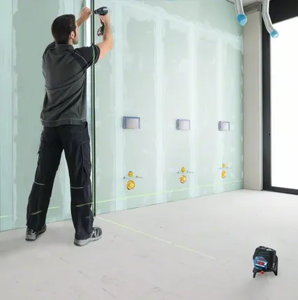 Фото №0 Лазерный уровень Bosch GCL 2-50 CG+RM 2+GSR12V (0.615.994.0L6)