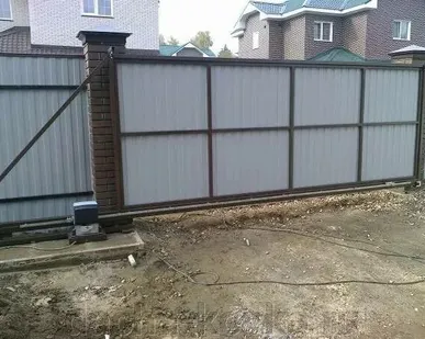 фото Ворота откатные