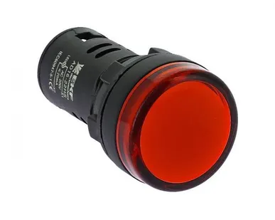 фото AD16-22HS красная 24В DC EKF