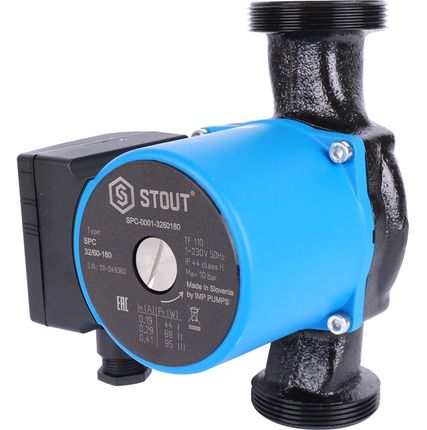 Фото №0 Насос циркуляционный STOUT 32/60-180