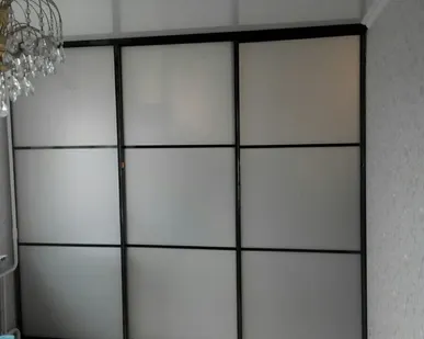 фото Алюминиевая межкомнатная перегородка