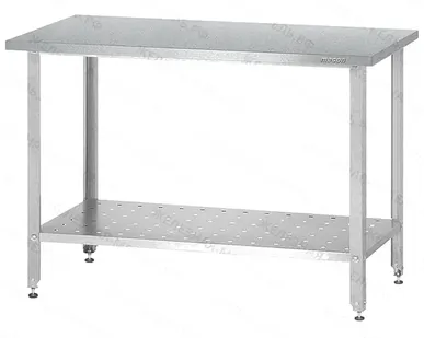 фото Стол производственный СПРр - 800х600х860 «Retail» (оцинкованная столешница)