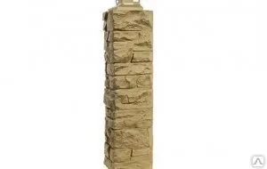 Фото №0 Угол наружный Скала (471х145)мм для фасадной панели "FineBer "