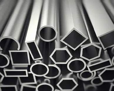 фото Труба алюминиевая квадратная 50х50х2 мм L= 6 м АД31Т1