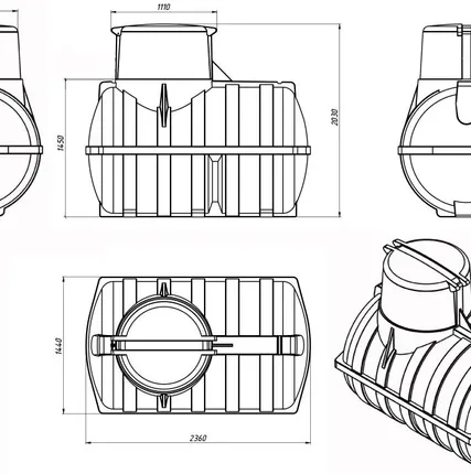 Фото №1 Емкость подземная U 3000