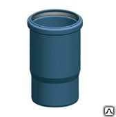 фото ПАТРУБОК КОМПЕНСАЦИОНЫЙ ф110 SK-plast