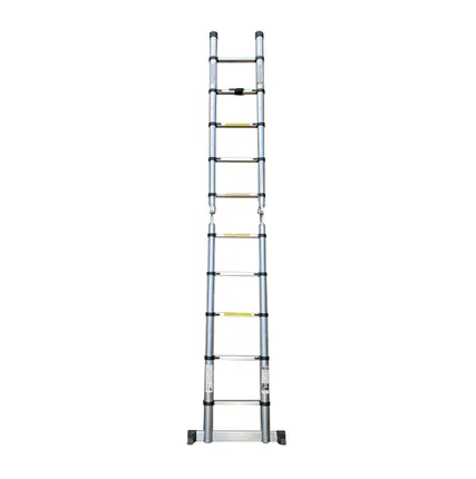 Фото №0 Лестница телескопическая двухсекционная Алюмет 2х5
