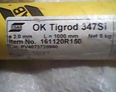 фото Пруток присадочный OK Tigrod 347Si д.2мм