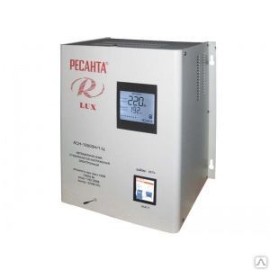 фото Стабилизатор напряжения ресанта асн 10000 н/1-ц lux