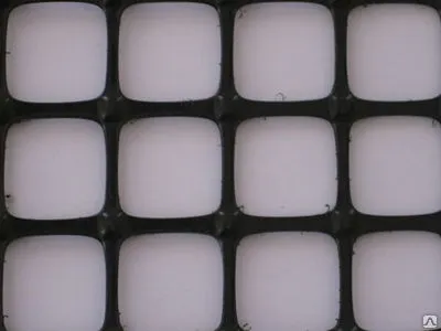 Фото №0 Геосетка B`Grid 40/40 двуосная из полипропиленовых волокон