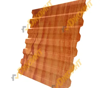 фото Профнастил С-21 0,5 Printech Norwegian Pine (Норвежская сосна)