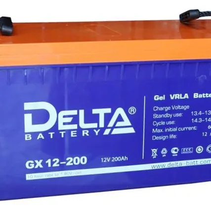 Фото №0 Аккумуляторная батарея DELTA GX 12-200 Xpert